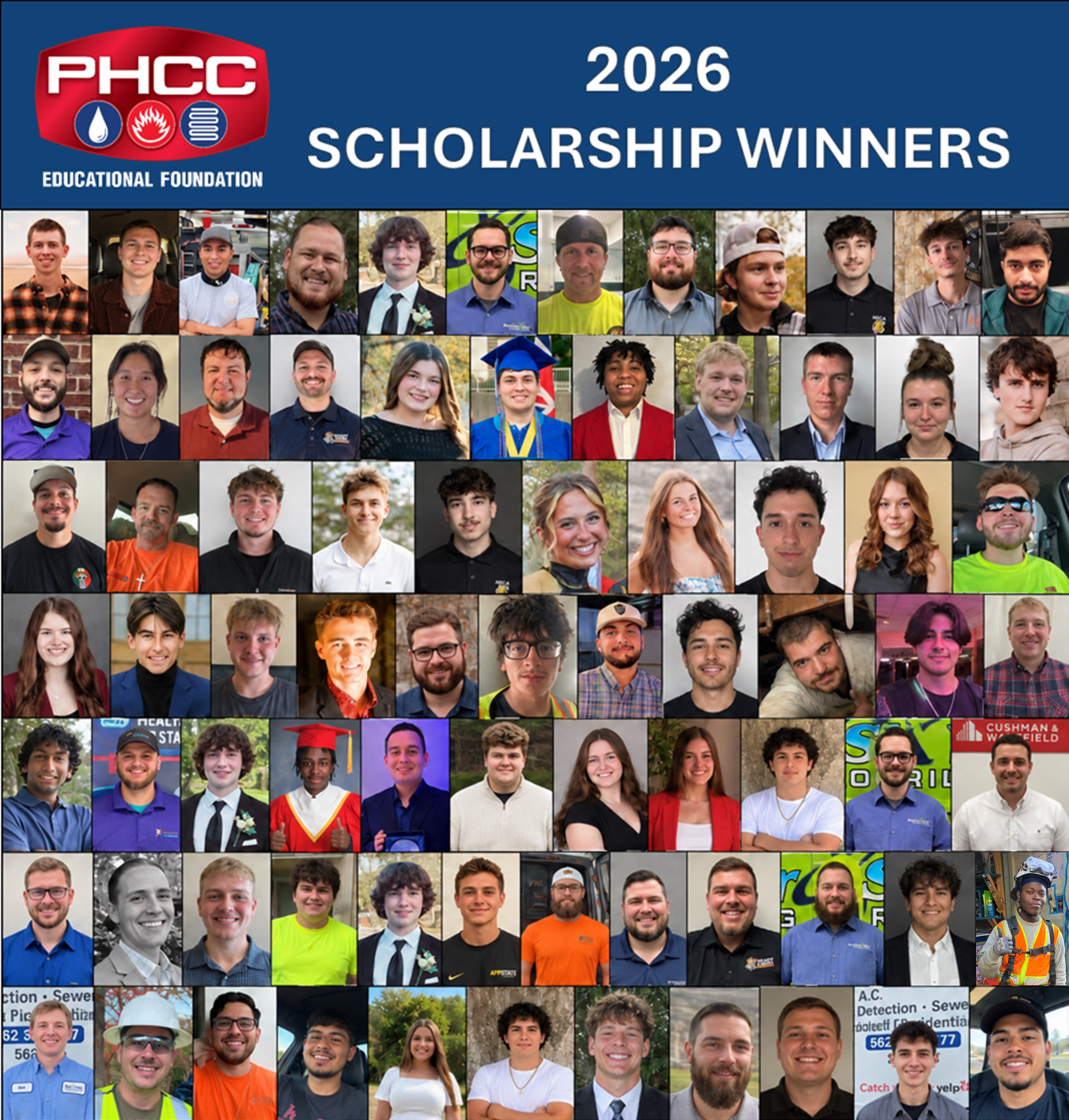 2026 PHCC Scholarship Winners Collage copy
