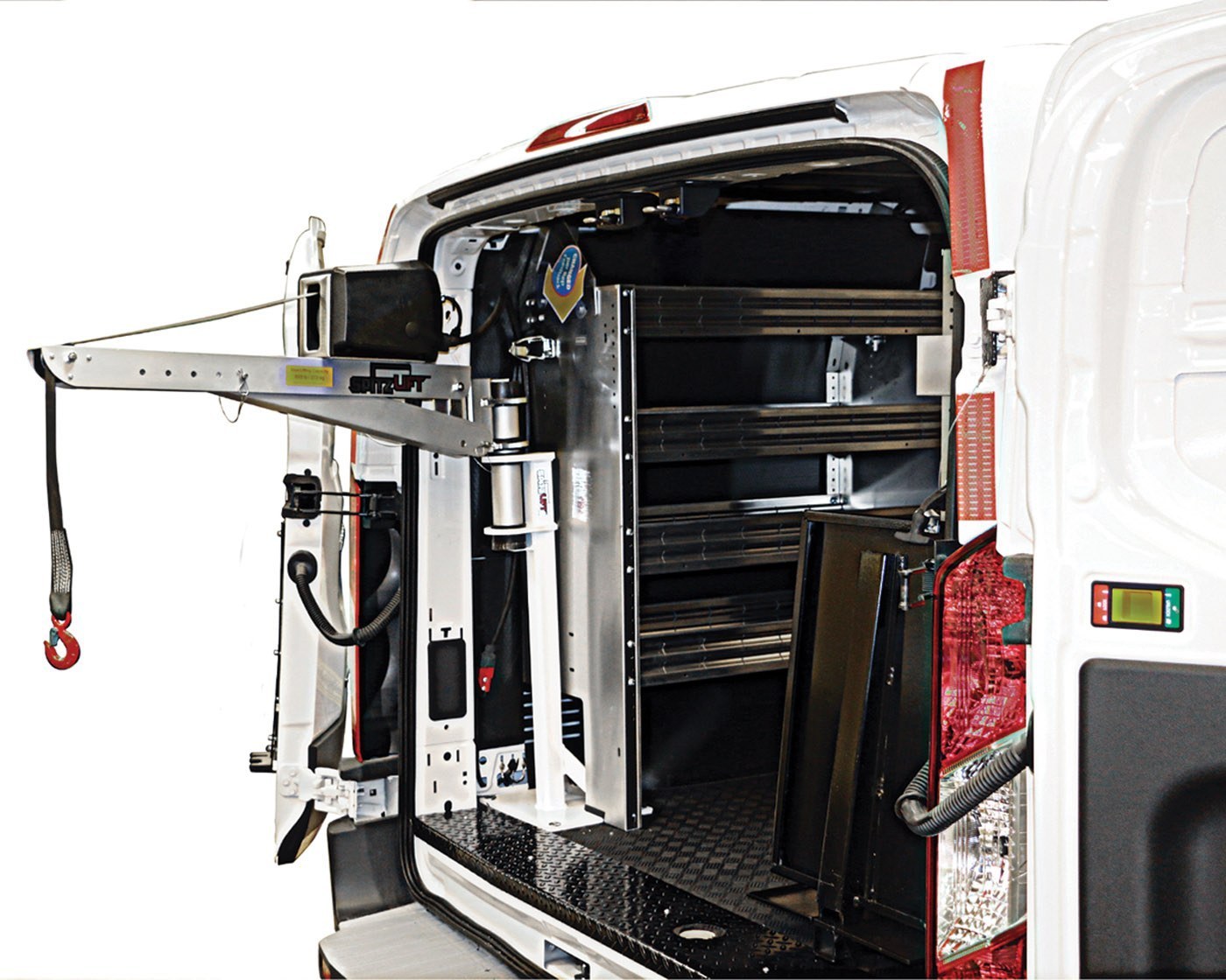 Safety Equipment - SpitzLift 3-foot fold-down crane