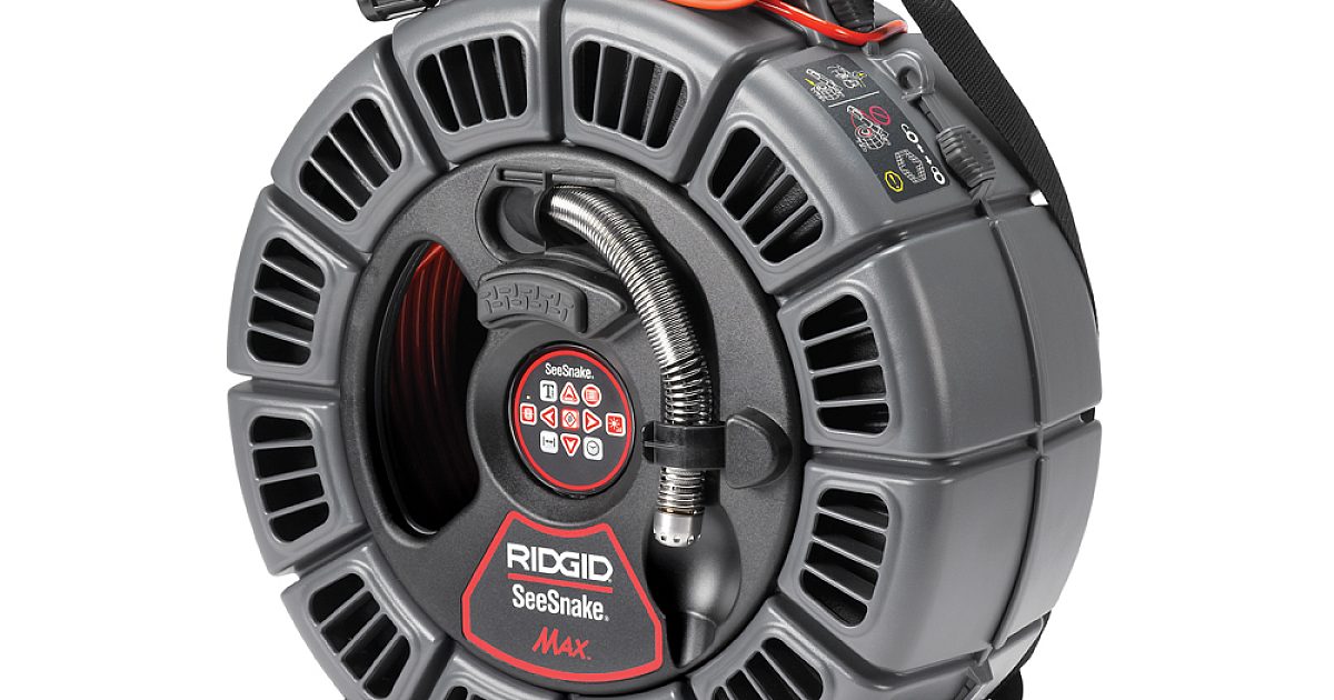 RIDGID SeeSnake Max rM200 Camera System for Easier… | Cleaner