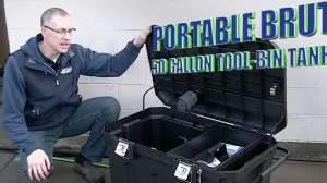 Video Brute Tool Bin Tank