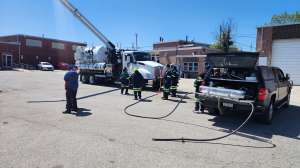 Keg nozzle demo onsite