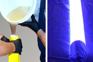 Uv Pour With Light Train A