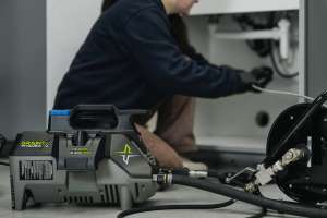 Drain Invader job site