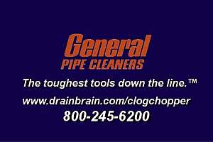 General Pipe Cleaners Clog Chopper thumb