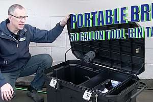 Video Brute Tool Bin Tank