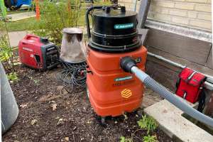 High Flow Waste Vacuum Ss