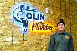 Young Drain Cleaning Entrepreneur Gets a Business Education While Building Toward a Promising Future