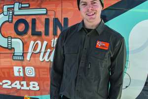 Young Drain Cleaning Entrepreneur Gets a Business Education While Building Toward a Promising Future