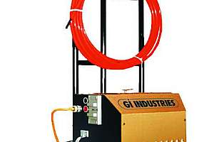 GI Industries Pipe Cleaning Machine Clears up to 24-Inch Lines