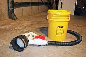 Safety Sewer Drain Pail