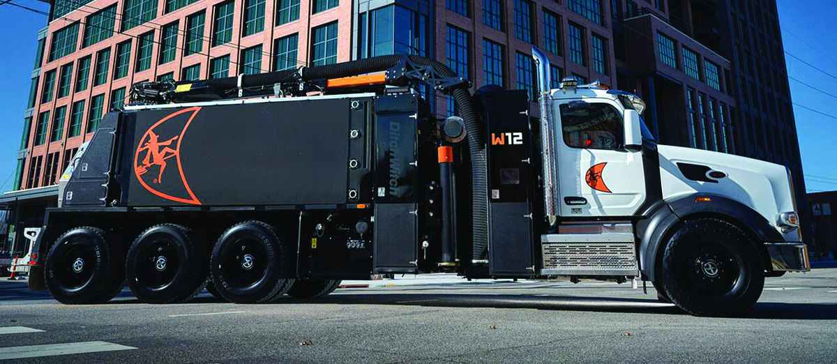 Ditch witch warlock series w12 hydrovac
