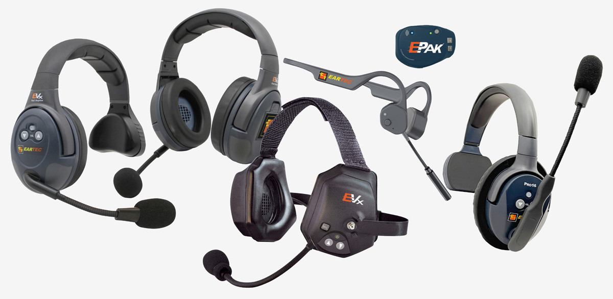 Eartec pro16 and xtreme headsets