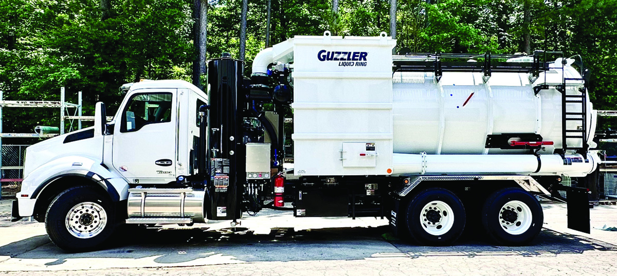 Guzzler liquid ring