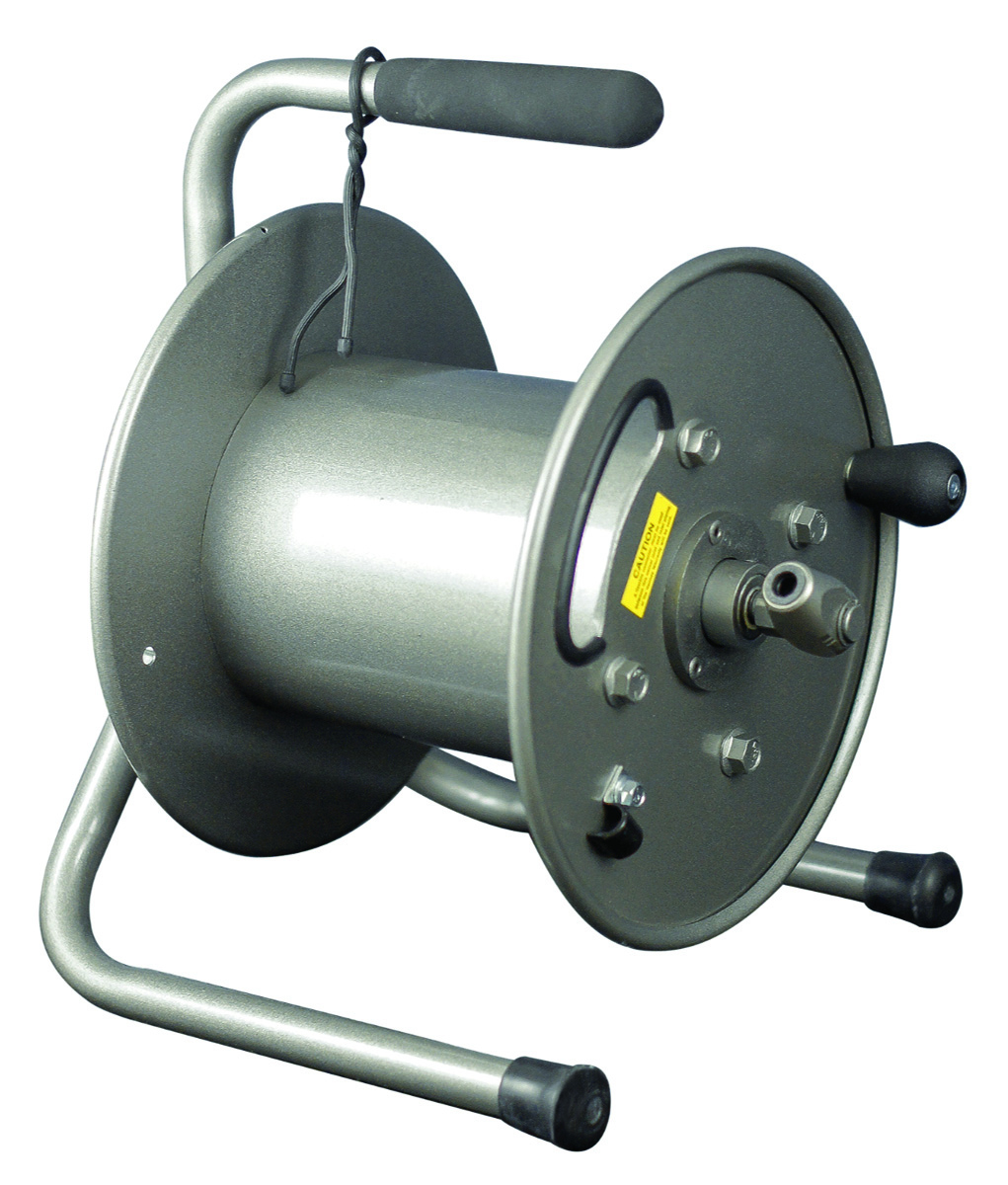 Hannay reels h16 10 11 portable mini jetter hose reel