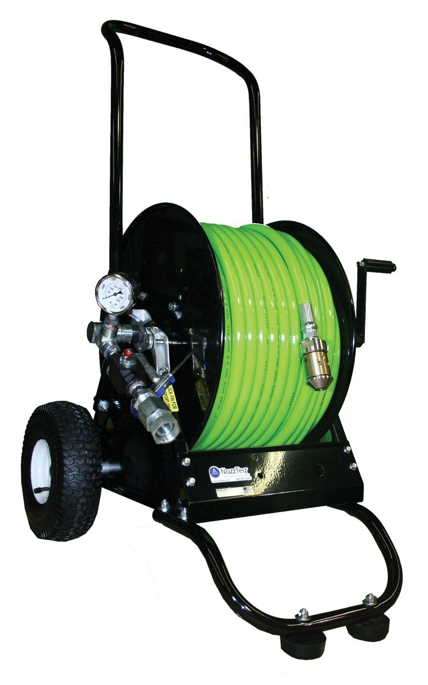 Hose Reels - NozzTeq Lateral Hose Cart