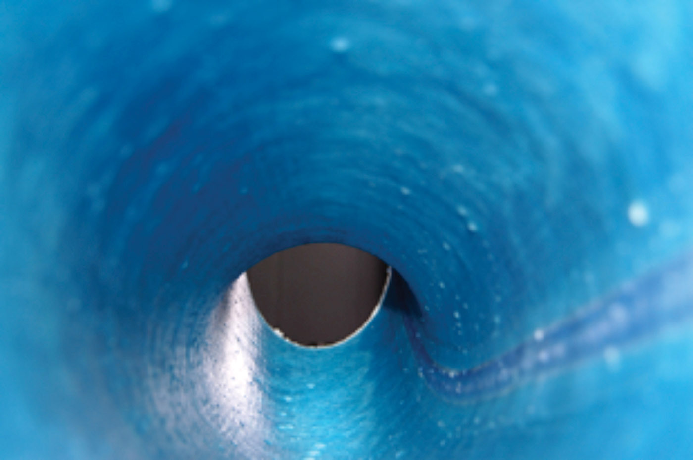 Liner solves tricky bends in lateral diameter transitions