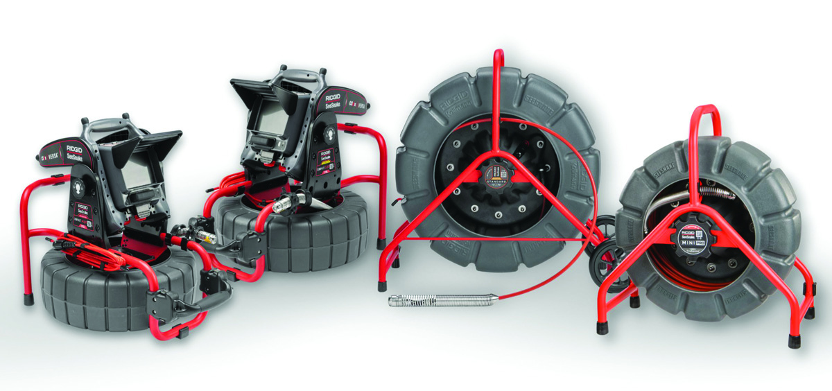 Ridgid seesnake digital self leveling cameras