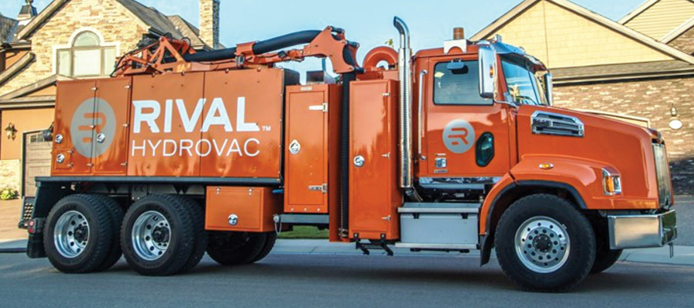 Hydroexcavation - Rival Hydrovac T7