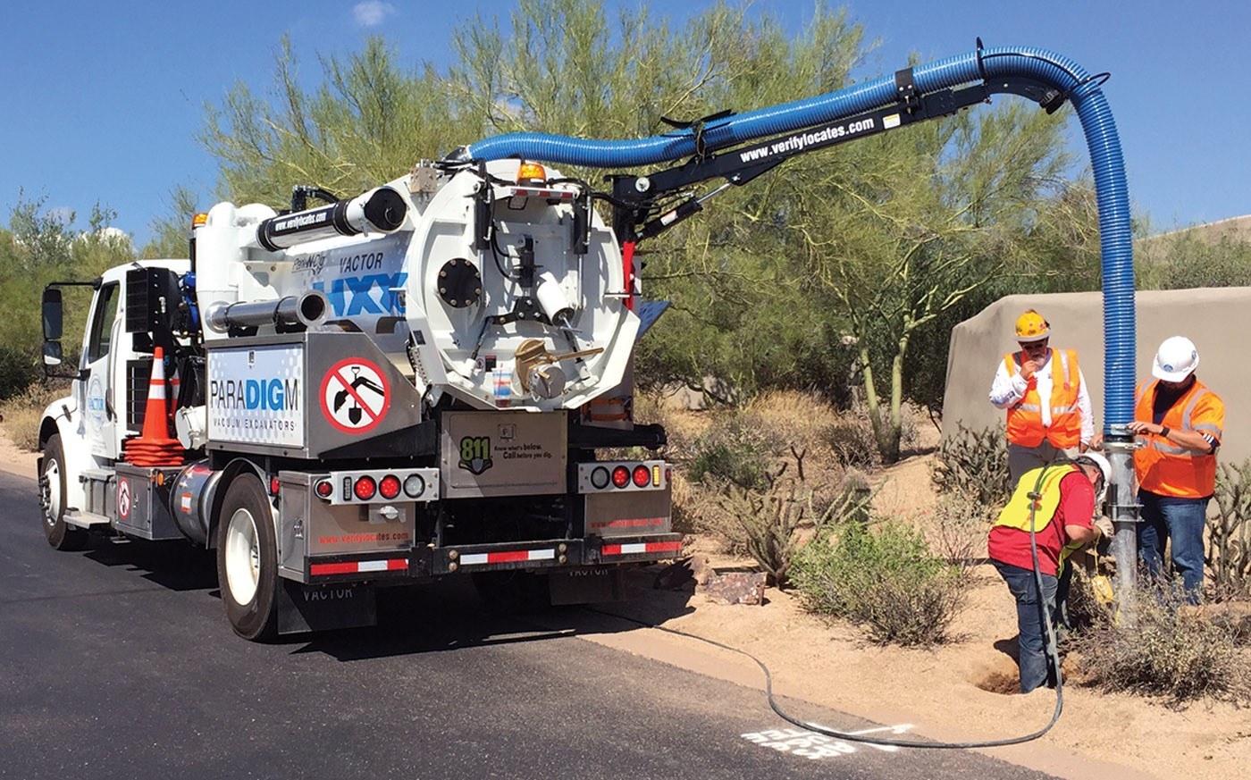 Hydroexcavation - Vactor Manufacturing ParaDIGM