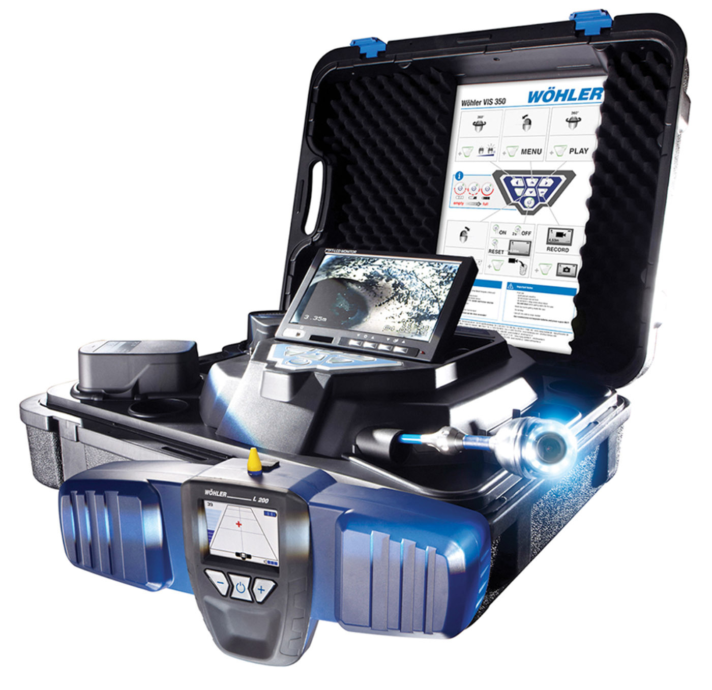 Inspection Cameras/Components - Wohler VIS 350Plus with locator
